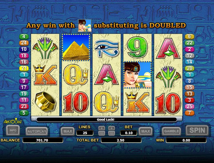 Free Online Casino Games Queen Of The Nile